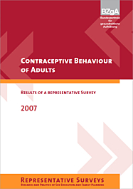 Studie Contraceptive Behaviour of Adults 2007