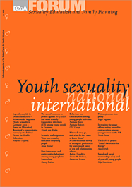 Fachheft FORUM Sexualaufklärung und Familienplanung, Heft 2-2010: Youth Sexuality national/international, english version