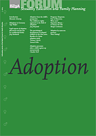FORUM Sexualaufklärung und Familienplanung, Heft 1-2014: Adoption, english version