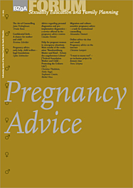 FORUM Sexualaufklärung und Familienplanung, Heft 2-2013: Pregnancy Advice, english version