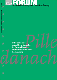Fachheft FORUM Sexualaufklärung und Familienplanung, Heft 1/2-2004: Pille danach