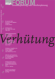 FORUM Sexualaufklärung und Familienplanung, Heft 3-2005: Verhütung