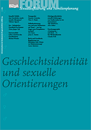 FORUM Sexualaufklärung und Familienplanung, Heft 1-2015: Geschlechtsidentität und sexuelle Orientierung