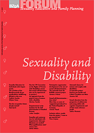 Fachheft FORUM Sexualaufklärung und Familienplanung, Heft 1-2017: Sexuality and Disability, englische Version