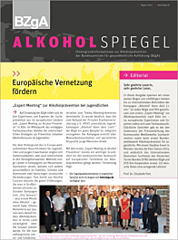 Fachheft Alkoholspiegel - Ausgabe August 2013