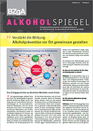 Fachheft Alkoholspiegel - Ausgabe Dezember 2015