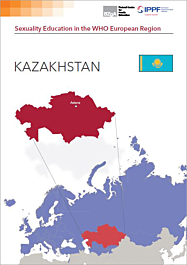 Broschüre Sexuality Education in the WHO European Region - Country Factsheet for Kazakhstan (English)