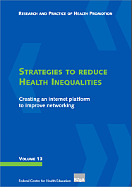 Volume 13: Strategies to reduce Health Inequalities