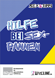 Broschüre sex &#39;n&#39; tipps - Hilfe bei Sex-Pannen