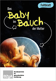 Broschüre Das Baby im Bauch der Mutter