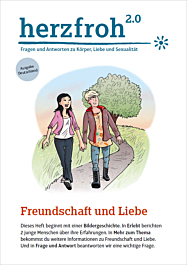 Das Bild zeigt eine Vorschau des Mediums "herzfroh 2.0 - Themenheft Freundschaft und Liebe"