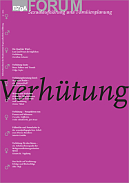 Fachheft FORUM Sexualaufklärung und Familienplanung, Heft 3-2005: Verhütung