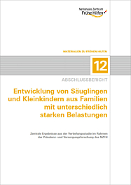 Broschüre Entwicklung von Säuglingen und Kleinkindern aus Familien mit unterschiedlich starken Belastungen