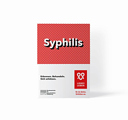 Broschüre Syphilis - Erkennen. Behandeln. Sich schützen.