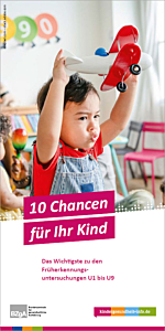 Broschüre 10 Chancen für Ihr Kind - Faltblatt