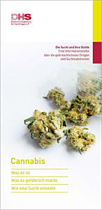 Faltblatt "Die Sucht und ihre Stoffe - Cannabis"