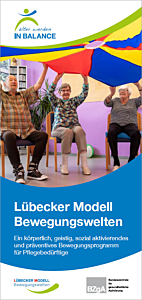 Flyer Lübecker Modell Bewegungswelten