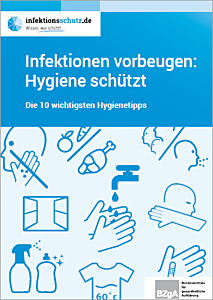 Broschüre "10 Hygienetipps"