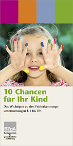 10 Chancen für Ihr Kind - Faltblatt