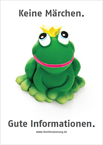 Abbildung - Postkarte "Frosch"