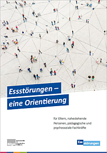 Broschüre Essstörungen eine Orientierung - Für Eltern, nahestehende Personen, pädagogische und psychologische Fachkräfte. 