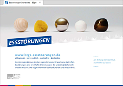 Postkarte Infokarte Internetseite www.bzga-essstoerungen.de