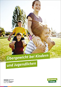 Broschüre Übergewicht bei Kindern und Jugendlichen