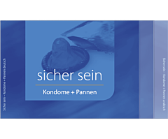 Flyer sicher sein - Kondome + Pannen