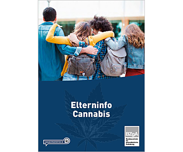 Das Bild zeigt eine Vorschau des Mediums "Elterninfo "Cannabis""