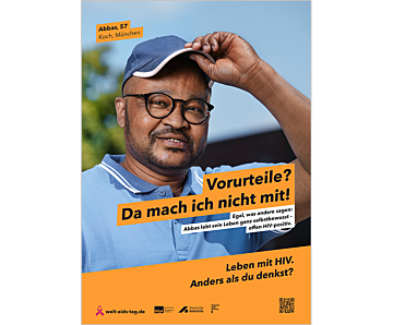 Das Bild zeigt eine Vorschau des Mediums "DIN A2-Plakat Welt-Aids-Tag »Mehrfachdiskriminierung«"