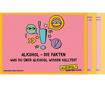 Das Bild zeigt eine Vorschau des Mediums "Alkohol? Kenn Dein Limit - Die Fakten"