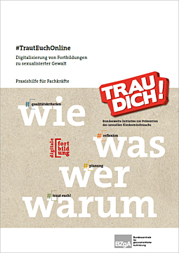 Das Bild zeigt eine Vorschau des Mediums #TrautEuchOnline