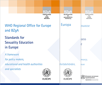 Fachheft WHO Regional Office for Europe and BZgA - Standards for Sexuality Education in Europe - Guidance for implementation