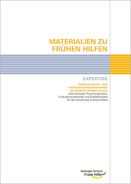 Broschüre Expertise: Interventions- und Präventionsmaßnahmen im Bereich Frühe Hilfen