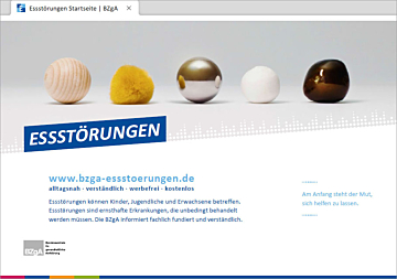 Infokarte Internetseite www.bzga-essstoerungen.de