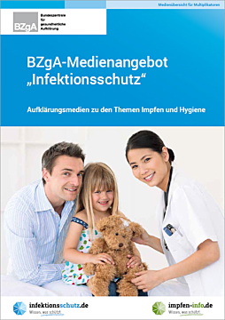 BZgA-Medienangebot "Infektionsschutz" 