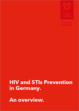 Broschüre Documentation »HIV and STIs Prevention in Germany. An overview.« 
