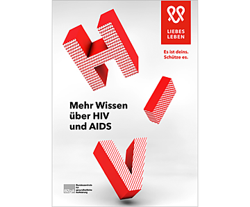 Broschüre Mehr Wissen über HIV und AIDS
