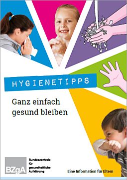 Broschüre Ganz einfach gesund bleiben: Tipps für das Hygieneverhalten